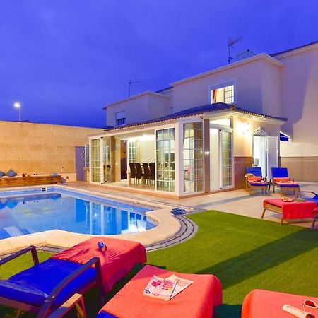 Villa Teide Sol Con Piscina Climatizada, Playa Fanabe, Costa Adeje Bagian luar foto