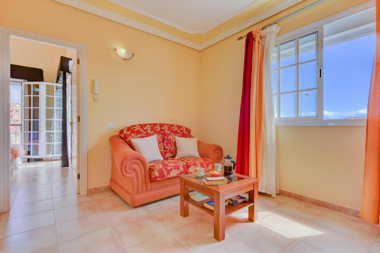 Villa Teide Sol Con Piscina Climatizada, Playa Fanabe, Costa Adeje Bagian luar foto
